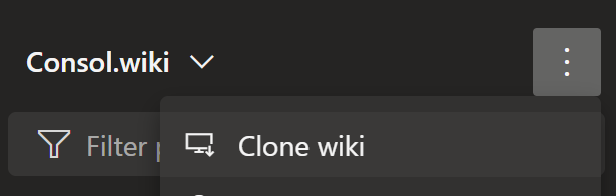 clone wiki